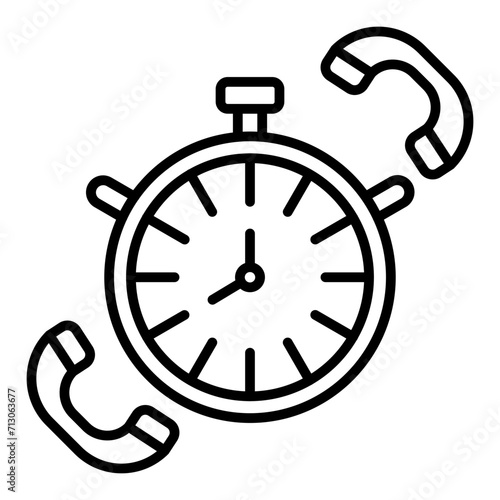   Quick Response Quiver line icon