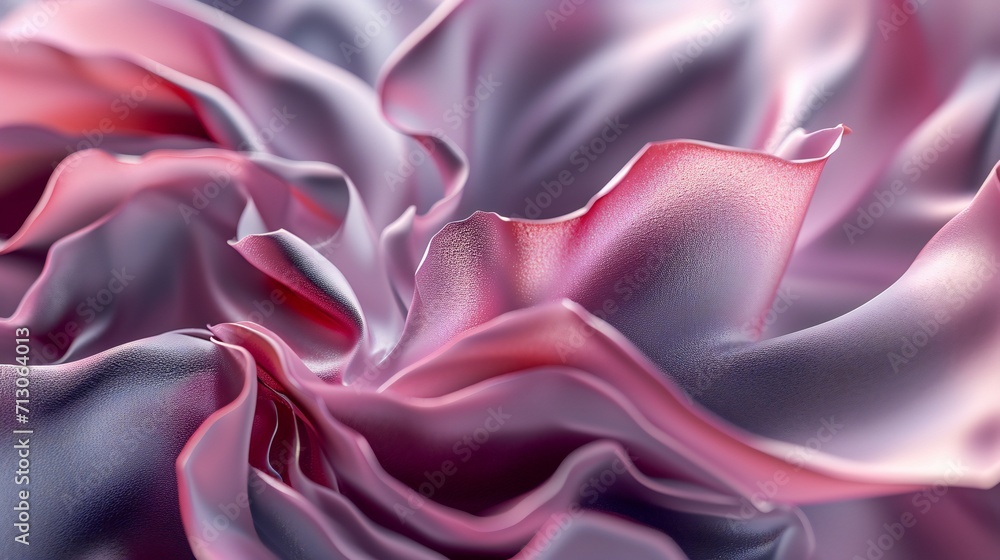 Obraz premium Close-up of a dark rose, frost-kissed and snowy, exuding a wavy, winter elegance in its velvety petals.