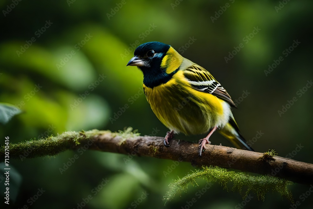 Fototapeta premium yellow heron