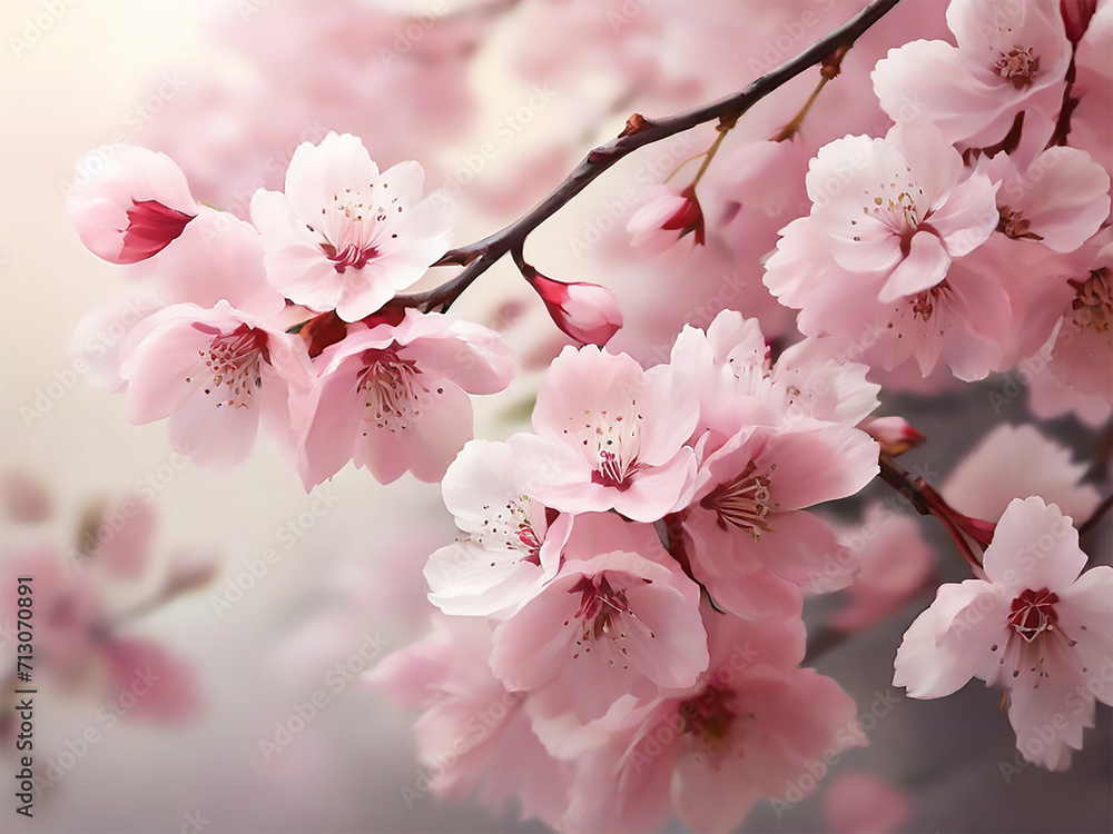 cherry blossom tree leaf beauty of nature