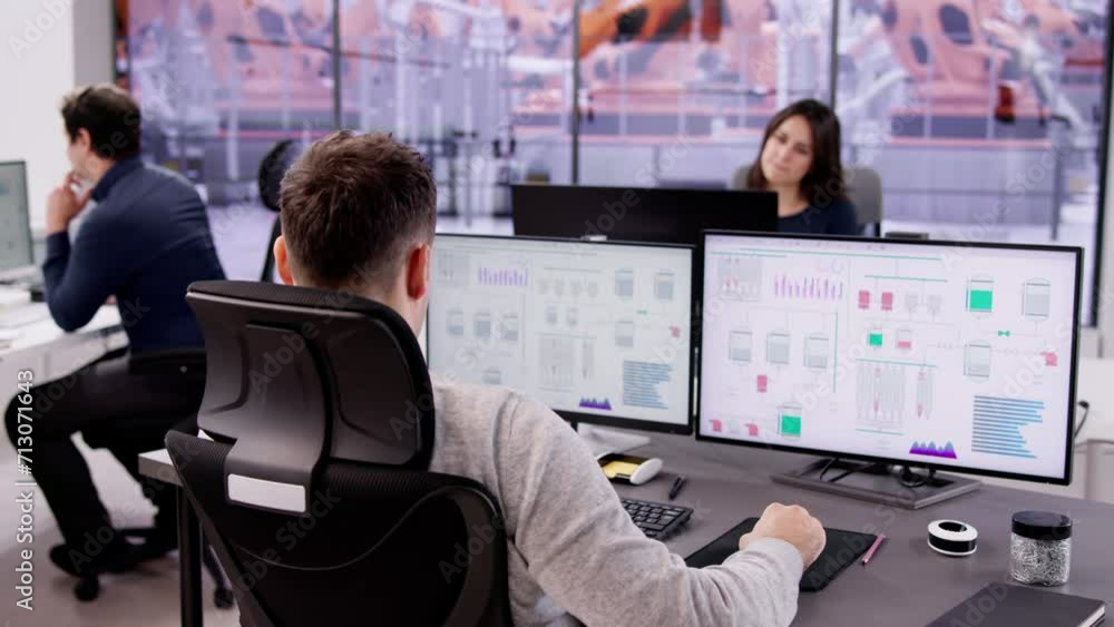 custom made wallpaper toronto digitalIndustrial Engineer Team With Technology Innovation