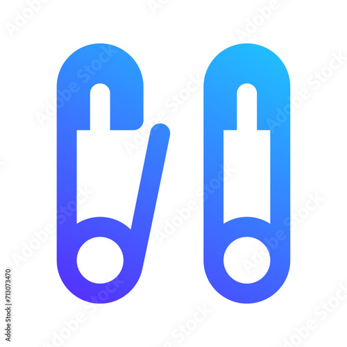 brooch gradient fill icon
