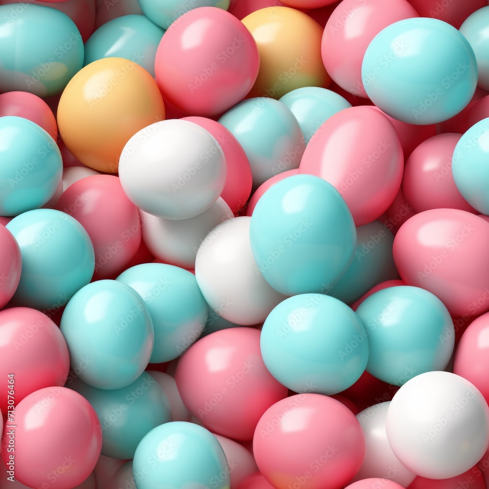 Charming and playful easter pastel colors seamless pattern background vector illustration Charming and playful easter pastel colors seamless pattern background vector illustration