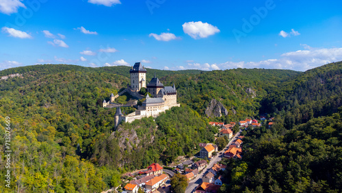 Fotografie Karlstejn a medieval royal castle