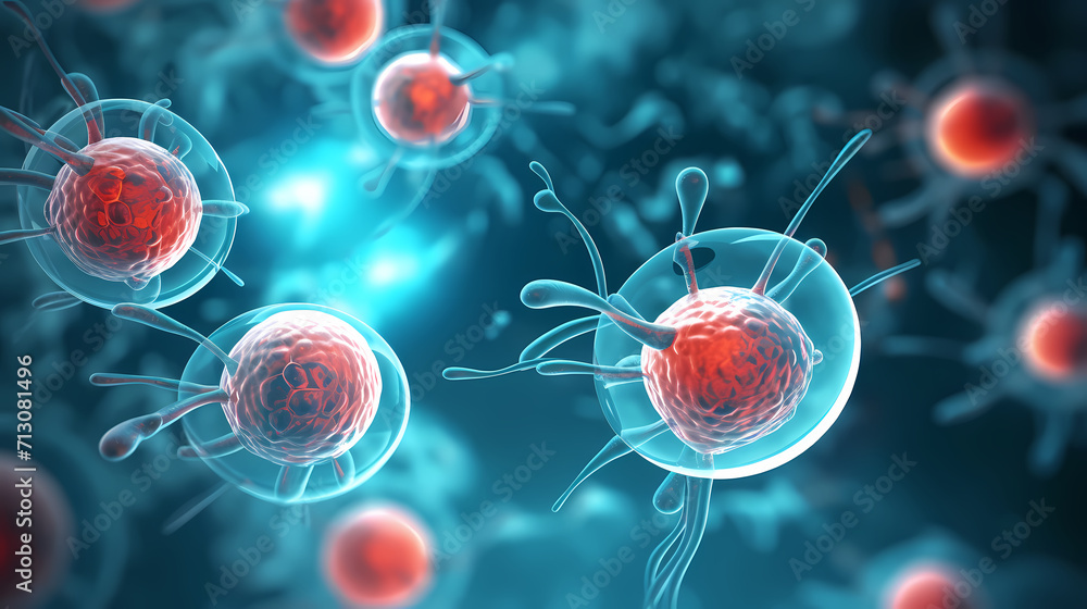 Nervous system, central nervous cells of the brain, neuroscience background