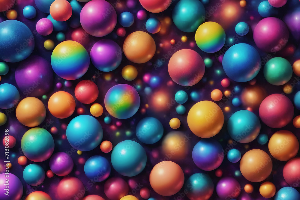 abstract background of multicolored balls abstract background of multicolored balls