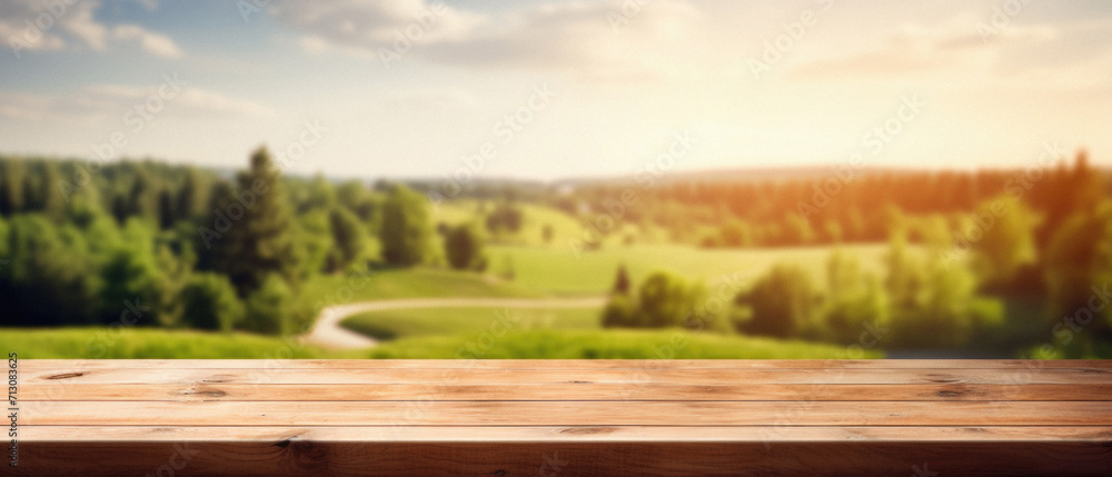 Wooden table spring nature bokeh background, empty wood desk product display mockup with green park sunny blurry abstract garden backdrop landscape ads showcase presentation. Mock up, copy space. Wooden table spring nature bokeh background, empty wood desk product display mockup with green park sunny blurry abstract garden backdrop landscape ads showcase presentation. Mock up, copy space.