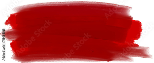 Fotografie realistic red paint strokes