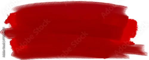 Panel kuchenny z motywem realistic red paint strokes