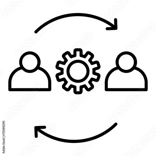   Inclusivity line icon