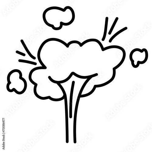doodle poof smoke effect