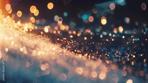 blur light sparkle background video photo