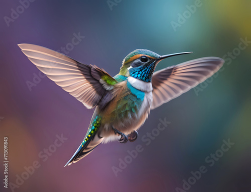 fliegender Baby Kolibri © DeMitoBella
