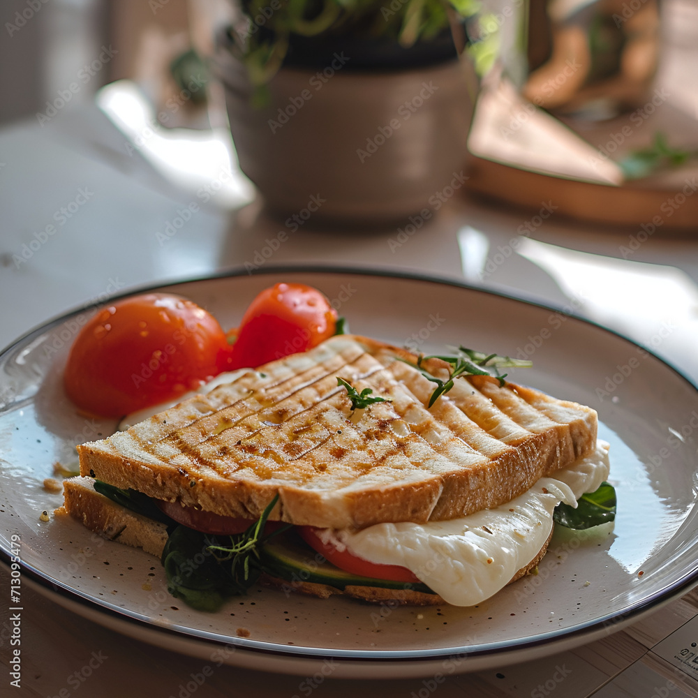 sandwich with salmon sandwich with salmon