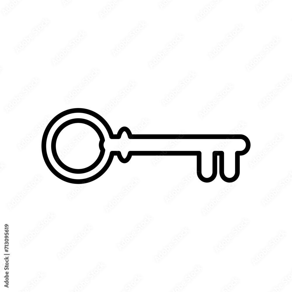 Key Icon template Key Icon template