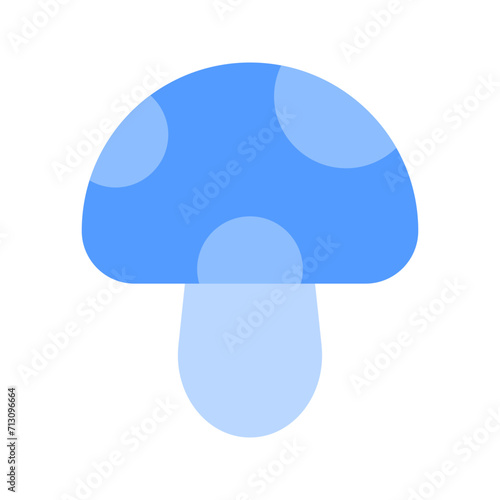 mushroom duotone icon