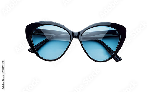 Exploring the World of Fashion Sunglasses On Transparent Background.
