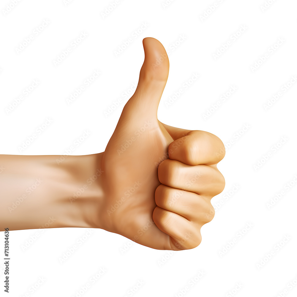 thumbs up isolated on white thumbs up isolated on white