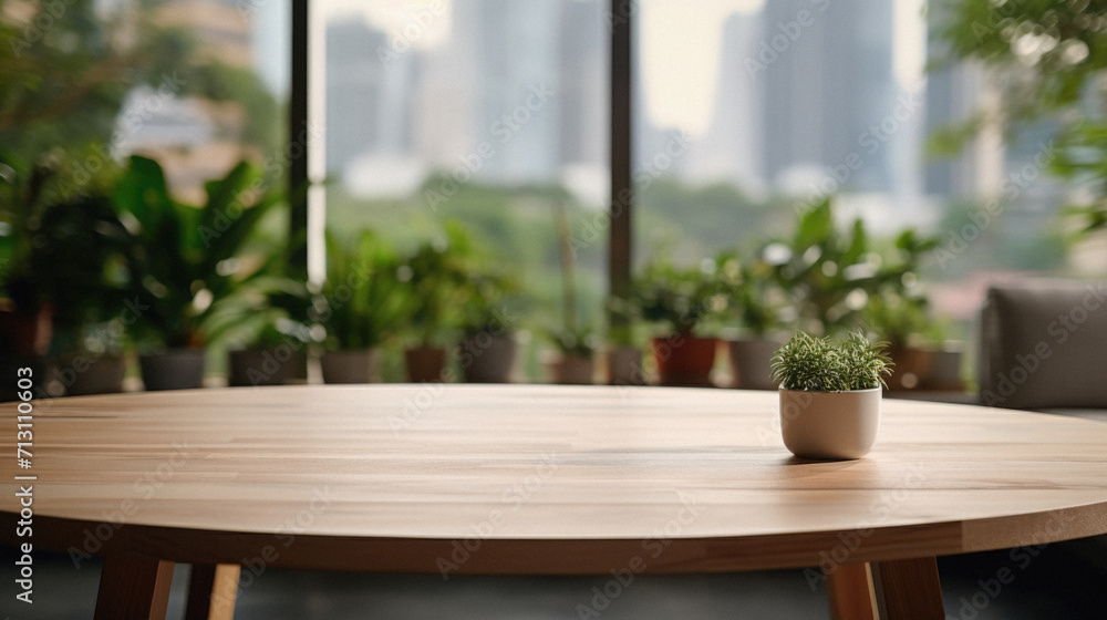 Wooden home table bokeh background, empty wood desk cafe tabletop surface product display mockup with blurry living room or city abstract backdrop advertising presentation. Mock up, copy space. Wooden home table bokeh background, empty wood desk cafe tabletop surface product display mockup with blurry living room or city abstract backdrop advertising presentation. Mock up, copy space.