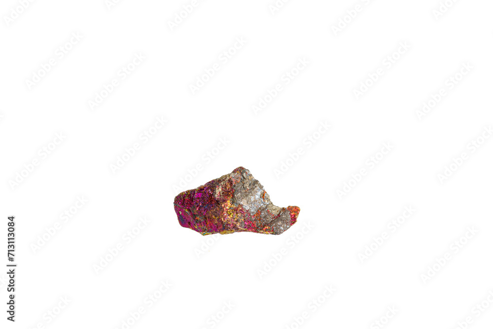 chalcopyrite mineral stone macro on white background chalcopyrite mineral stone macro on white background
