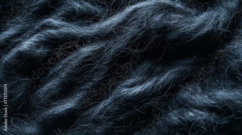 black wool texture background
