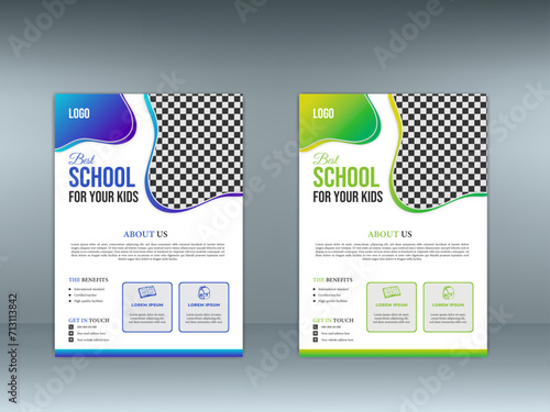 Corporate Education Flyer Design Template