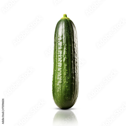 cucumber isolated on white background