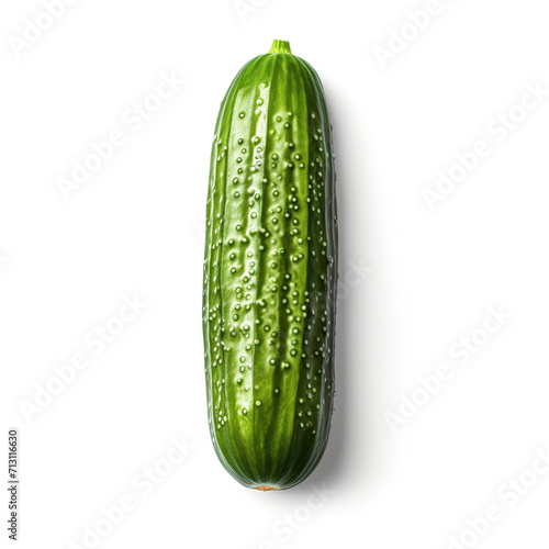 cucumber isolated on white background