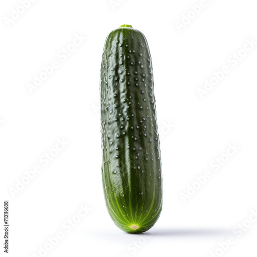 cucumber isolated on white background