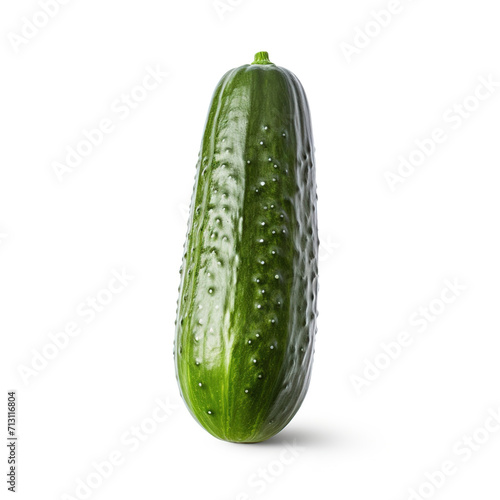 cucumber isolated on white background