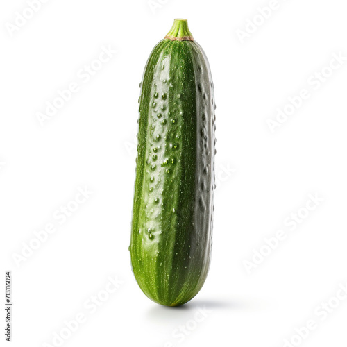 cucumber isolated on white background