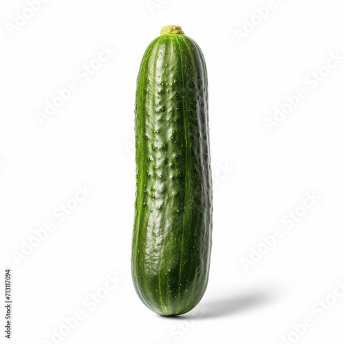 cucumber isolated on white background