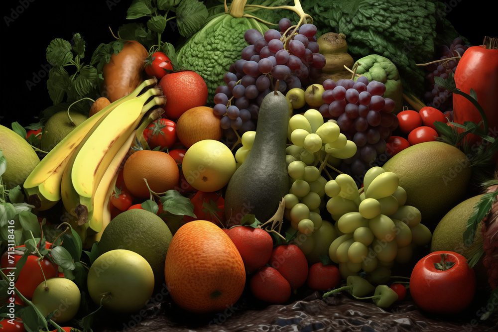 Fruits and vegetables. Eat healthy. Diet. Nutrition professions. Agricultural professions. Organic farming, vegetable market, sale of fruit and vegetables, market gardeners.
Fruits and vegetables. Eat healthy. Diet. Nutrition professions. Agricultural professions. Organic farming, vegetable market, sale of fruit and vegetables, market gardeners.
