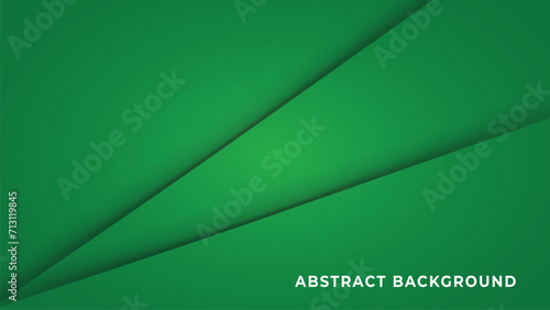 abstract diagonal line shadow papercut green background eps photo