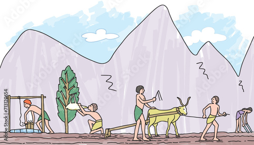 Sumerians in history. Agriculture in Sumerians.
