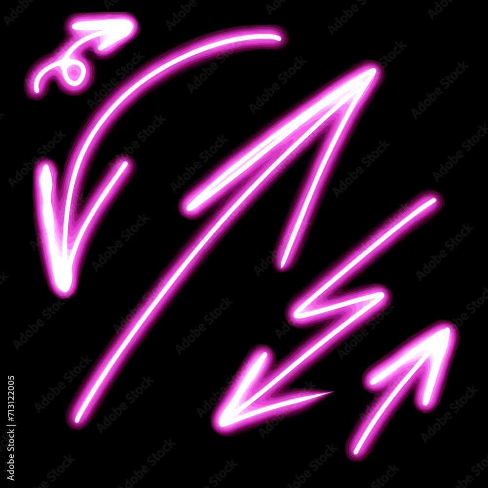neon sign arrow hand drawn vector set
neon sign arrow hand drawn vector set