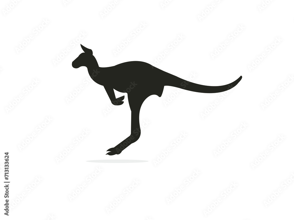 Cute happy kangaroo characters, Funny comic marsupial animal from Australia. jumping, relaxing, smiling, Flat vector illustration isolated and logo design. Cute happy kangaroo characters, Funny comic marsupial animal from Australia. jumping, relaxing, smiling, Flat vector illustration isolated and logo design.