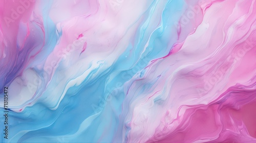 Abstract marble background texture featuring colors associated with transgender pride. photo