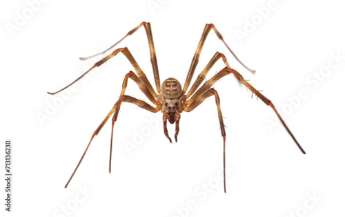 Dwelling Cellar Spider Species on Transparent background © Muhammad