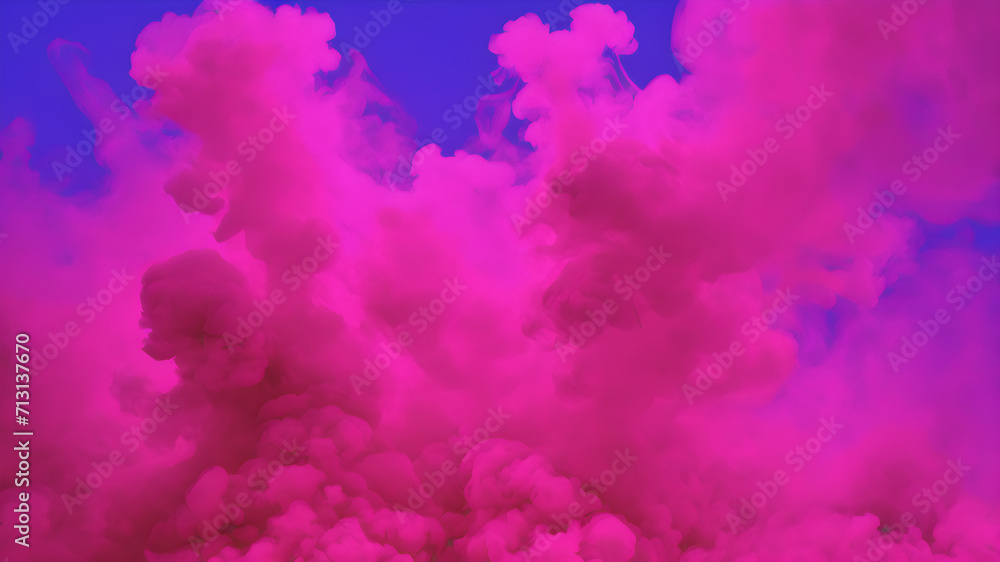 Fototapeta premium Texture smoke pink colour background