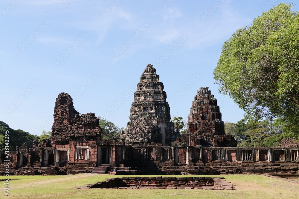 Beautiful ruins of Phimai Historical Park – Thailand