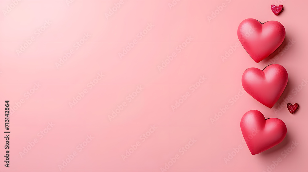 Celebrate Love on Valentine's Day with a Romantic Pink Background, Minimal Design, and Blank Space for Special Message or Pictures. Greeting Card and Display of Affection. Expressing Love moment. Celebrate Love on Valentine's Day with a Romantic Pink Background, Minimal Design, and Blank Space for Special Message or Pictures. Greeting Card and Display of Affection. Expressing Love moment.