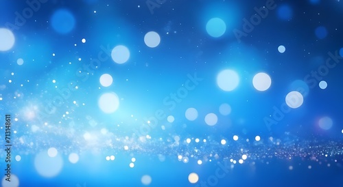 blue particles background © big bro