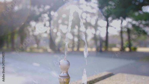 公園水飲み場スロー