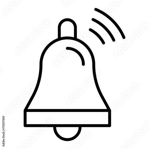 bell line icon
