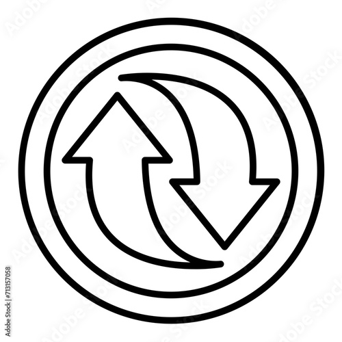 refresh line icon