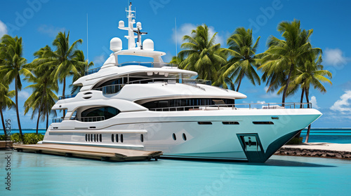 luxury yacht in the seahigh definition photographic creative image © Ghulam