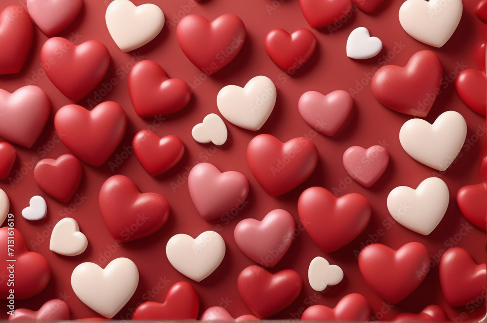 valentine background with hearts valentine background with hearts
