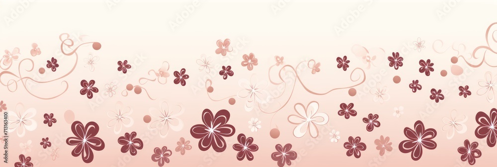 colorful graphical abstract small flower 2D graphical background 