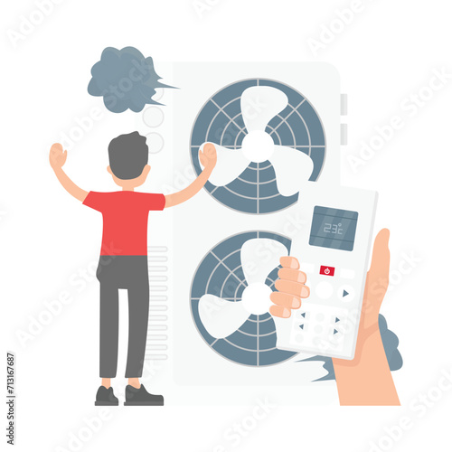 air conditioner illustration